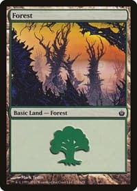 Forest (155) - Mirrodin Besieged - Magic: The Gathering card