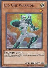 Big One Warrior - Duelist Pack 10: Yusei 3 - YuGiOh card