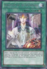Asceticism of the Six Samurai - Storm of Ragnarok - YuGiOh card