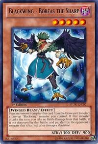 Blackwing - Boreas the Sharp - Storm of Ragnarok - YuGiOh card