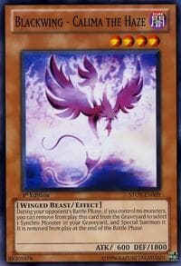 Blackwing - Calima the Haze - Storm of Ragnarok - YuGiOh card