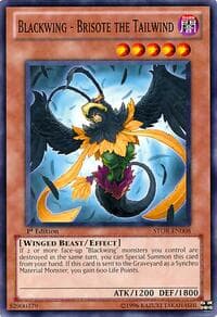 Blackwing - Brisote the Tailwind - Storm of Ragnarok - YuGiOh card