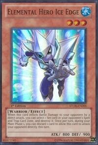 Elemental Hero Ice Edge - Storm of Ragnarok - YuGiOh card