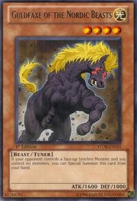 Guldfaxe of the Nordic Beasts - Storm of Ragnarok - YuGiOh card