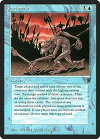 Juxtapose - Legends - Magic: The Gathering card