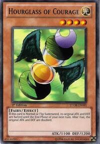 Hourglass of Courage - Storm of Ragnarok - YuGiOh card