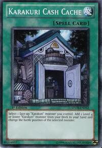 Karakuri Cash Cache - Storm of Ragnarok - YuGiOh card