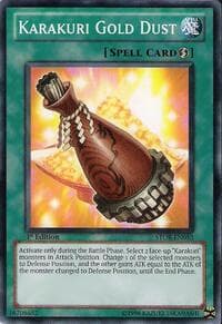 Karakuri Gold Dust - Storm of Ragnarok - YuGiOh card