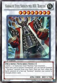 Karakuri Steel Shogun mdl 00X "Bureido" - Storm of Ragnarok - YuGiOh card