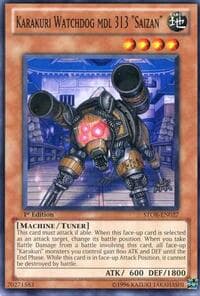 Karakuri Watchdog mdl 313 "Saizan" - Storm of Ragnarok - YuGiOh card
