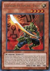 Legendary Six Samurai - Enishi - Storm of Ragnarok - YuGiOh card