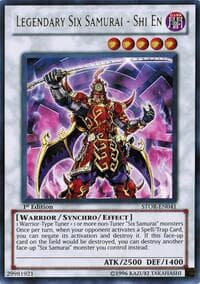 Legendary Six Samurai - Shi En - Storm of Ragnarok - YuGiOh card