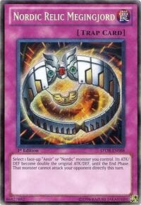 Nordic Relic Megingjord - Storm of Ragnarok - YuGiOh card