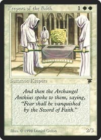 Keepers of the Faith - Legends - Magic: The Gathering card