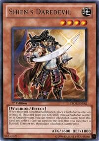 Shien's Daredevil - Storm of Ragnarok - YuGiOh card