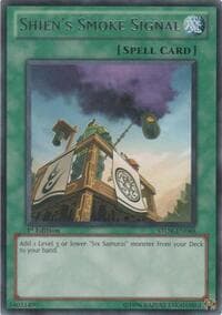 Shien's Smoke Signal - Storm of Ragnarok - YuGiOh card