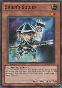 Shien's Squire - Storm of Ragnarok - YuGiOh card