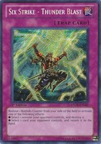 Six Strike - Thunder Blast - Storm of Ragnarok - YuGiOh card