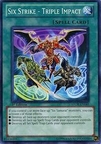 Six Strike - Triple Impact - Storm of Ragnarok - YuGiOh card