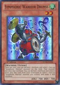 Symphonic Warrior Drumss - Storm of Ragnarok - YuGiOh card