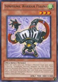 Symphonic Warrior Piaano - Storm of Ragnarok - YuGiOh card