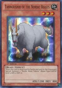Tanngrisnir of the Nordic Beasts - Storm of Ragnarok - YuGiOh card