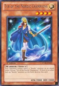 Tyr of the Nordic Champions - Storm of Ragnarok - YuGiOh card