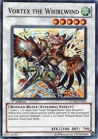Vortex the Whirlwind - Storm of Ragnarok - YuGiOh card