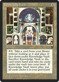 Knowledge Vault - Legends - Magic: The Gathering card