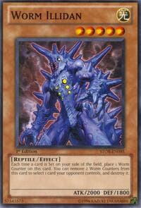 Worm Illidan - Storm of Ragnarok - YuGiOh card