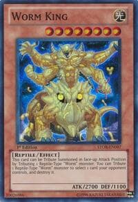 Worm King - Storm of Ragnarok - YuGiOh card