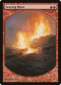 Searing Blaze - Magic Player Rewards - Magic: The Gathering card