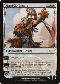 Ajani Goldmane (2011 Pro Tour) - Pro Tour Promos - Magic: The Gathering card