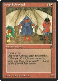 Kobold Overlord - Legends - Magic: The Gathering card