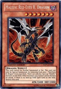 Malefic Red-Eyes B. Dragon (Secret) - Bonds Beyond Time Movie Pack - YuGiOh card