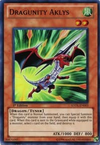 Dragunity Aklys - Structure Deck: Dragunity Legion - YuGiOh card