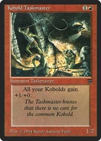Kobold Taskmaster - Legends - Magic: The Gathering card