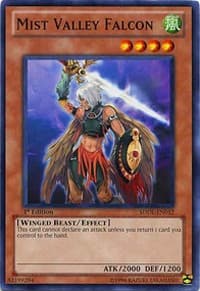 Mist Valley Falcon - Structure Deck: Dragunity Legion - YuGiOh card