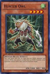 Hunter Owl - Structure Deck: Dragunity Legion - YuGiOh card