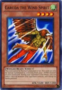 Garuda the Wind Spirit - Structure Deck: Dragunity Legion - YuGiOh card