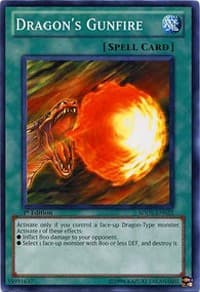 Dragon's Gunfire - Structure Deck: Dragunity Legion - YuGiOh card