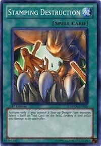Stamping Destruction - Structure Deck: Dragunity Legion - YuGiOh card
