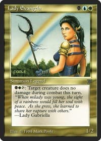 Lady Evangela - Legends - Magic: The Gathering card