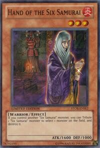 Hand of the Six Samurai - Storm of Ragnarok - YuGiOh card