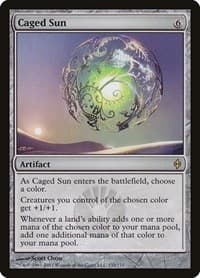 Caged Sun - New Phyrexia - Magic: The Gathering card