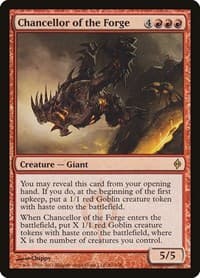 Chancellor of the Forge - New Phyrexia - Magic: The Gathering card