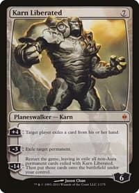 Karn Liberated - New Phyrexia - Magic: The Gathering card