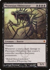 Phyrexian Obliterator - New Phyrexia - Magic: The Gathering card