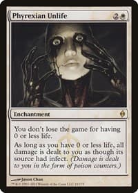 Phyrexian Unlife - New Phyrexia - Magic: The Gathering card