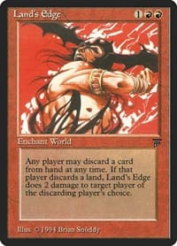 Land's Edge - Legends - Magic: The Gathering card